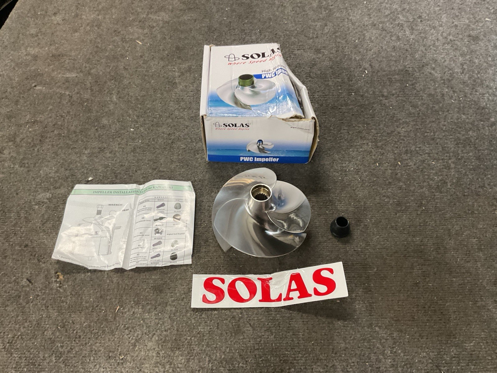 Solas Concord Impeller Kawasaki KG-CD-12/18