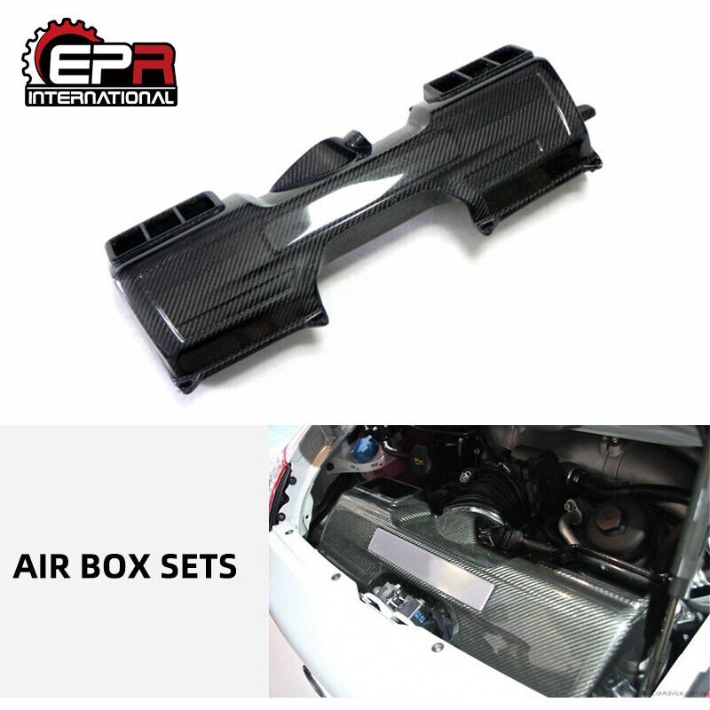 For Porsche 911 997 Carrera 4 GTS Air Box Inner Cover Panel Carbon Fiber Bodykit