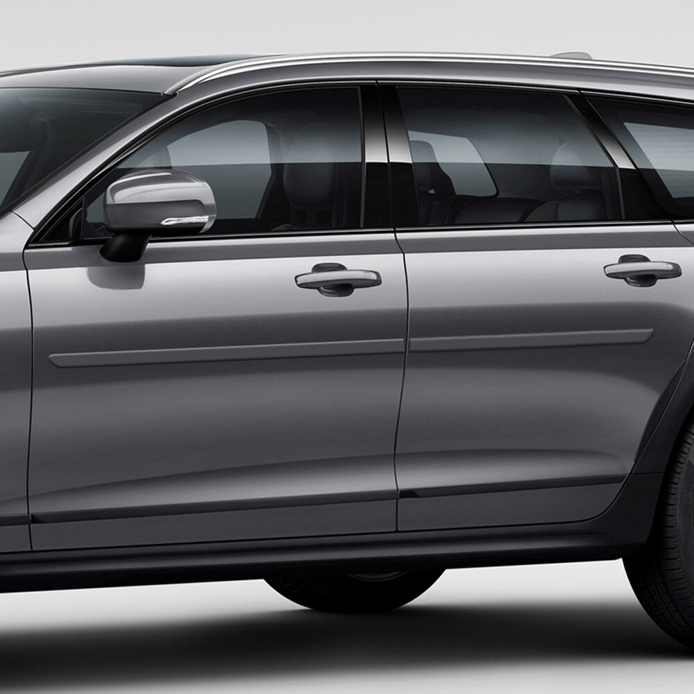 For: Volvo V90 2018-2024 Painted Body Side Moldings #FE-SV90-17 For: Volvo V90 2018-2024 Painted Body Side Moldings #FE-SV90-17