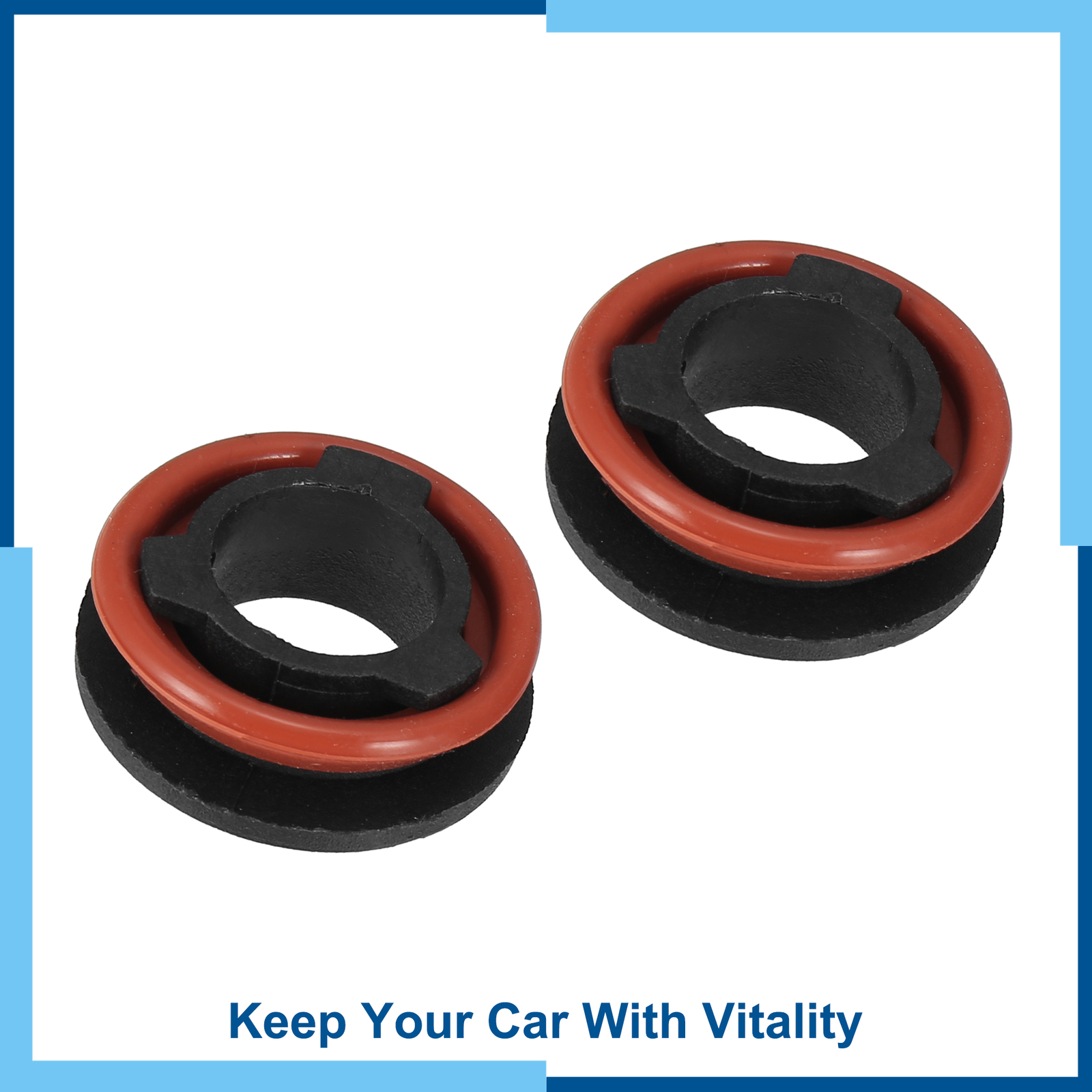 Universal Pack(2) H11 LED Headlight Adapter Base Bulb Sockets Retainer Holder Universal Pack(2) H11 LED Headlight Adapter Base Bulb Sockets Retainer Holder