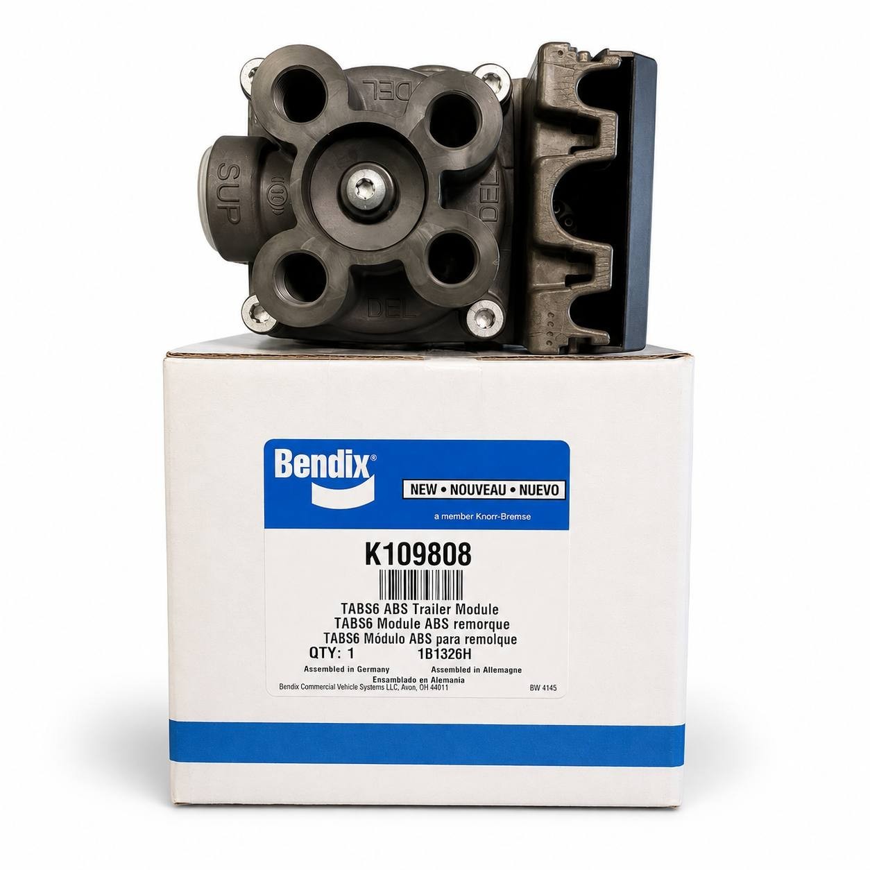 New PN: K109807 Bendix Trailer ABS Control Module OEM New PN: K109807 Bendix Trailer ABS Control Module OEM