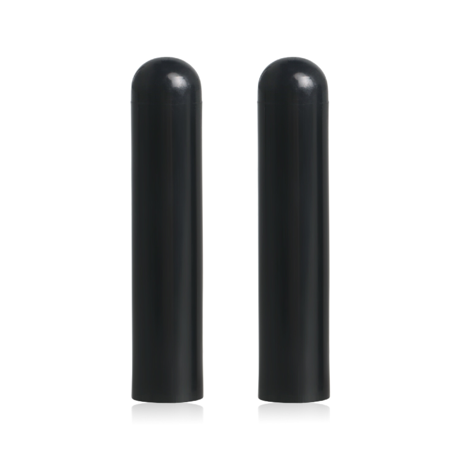 Black 2pc Car Door Lock Knobs with Threads for Ford 1987-1996 F-150