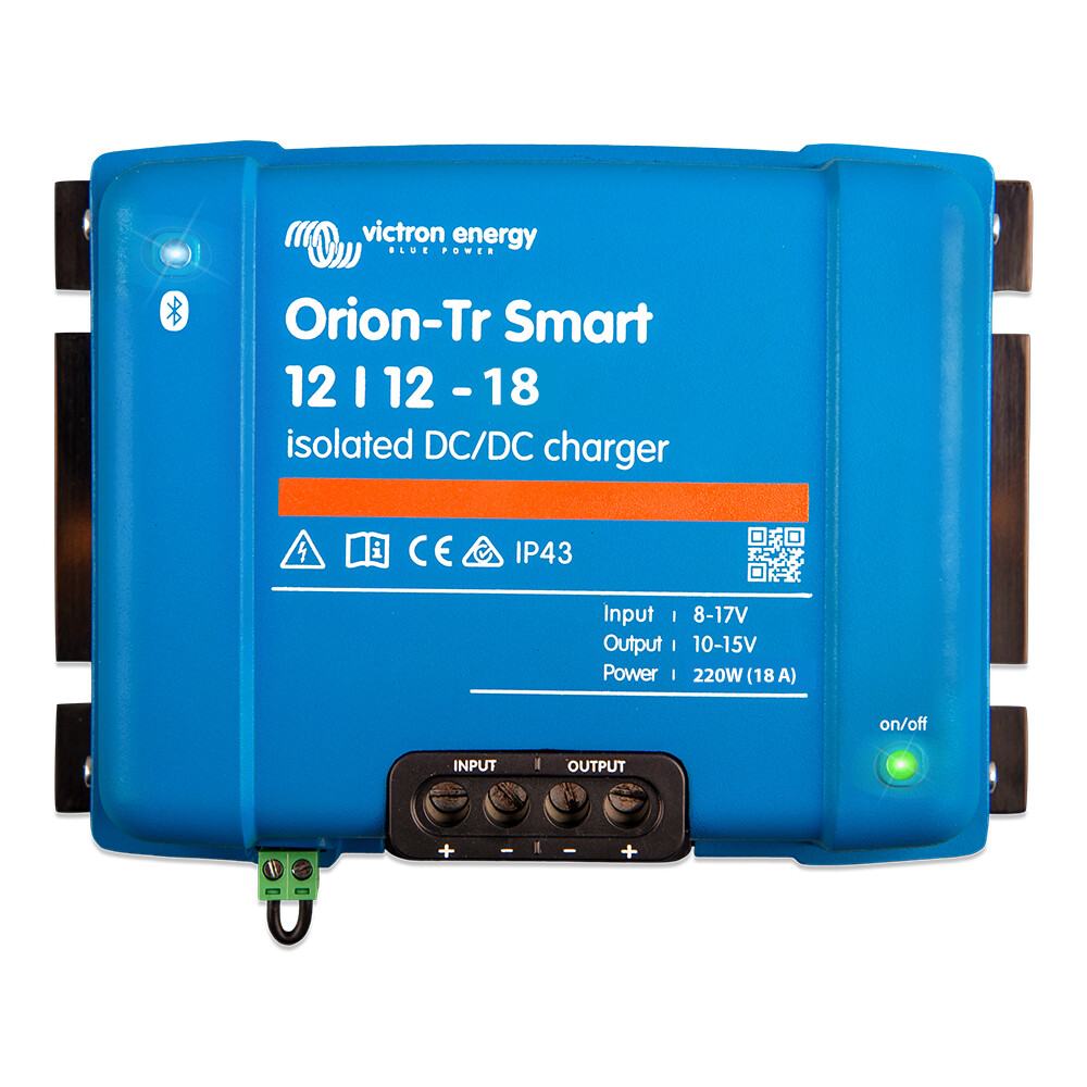Victron Orion-TR Smart 12/12-18 18A 220W Isolated DC-DC Charger or Power Supply