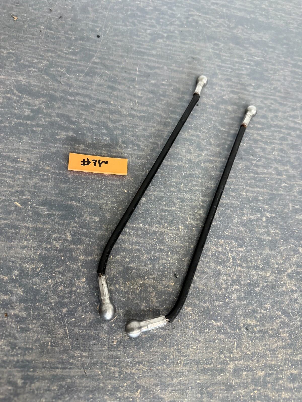 1997-2004 Porsche 986 Boxster Convertible Top Latch Tension Cables Pair ( 2 ) 1997-2004 Porsche 986 Boxster Convertible Top Latch Tension Cables Pair ( 2 )
