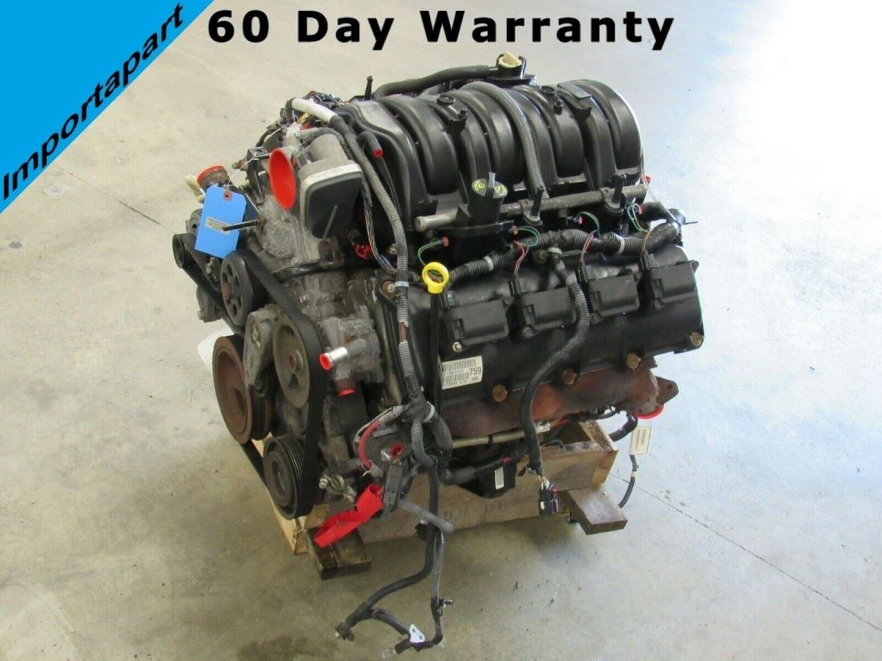 2006-2008 Jeep Grand Cherokee Commander Engine Assembly 5.7L 4x4 OEM Tested 