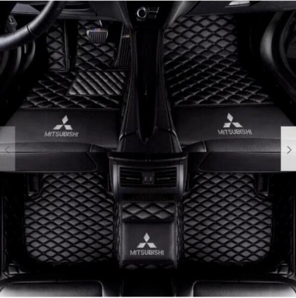 For Mitsubishi Outlander Car Floor Mats Luxury Custom Waterproof Liners Carpets