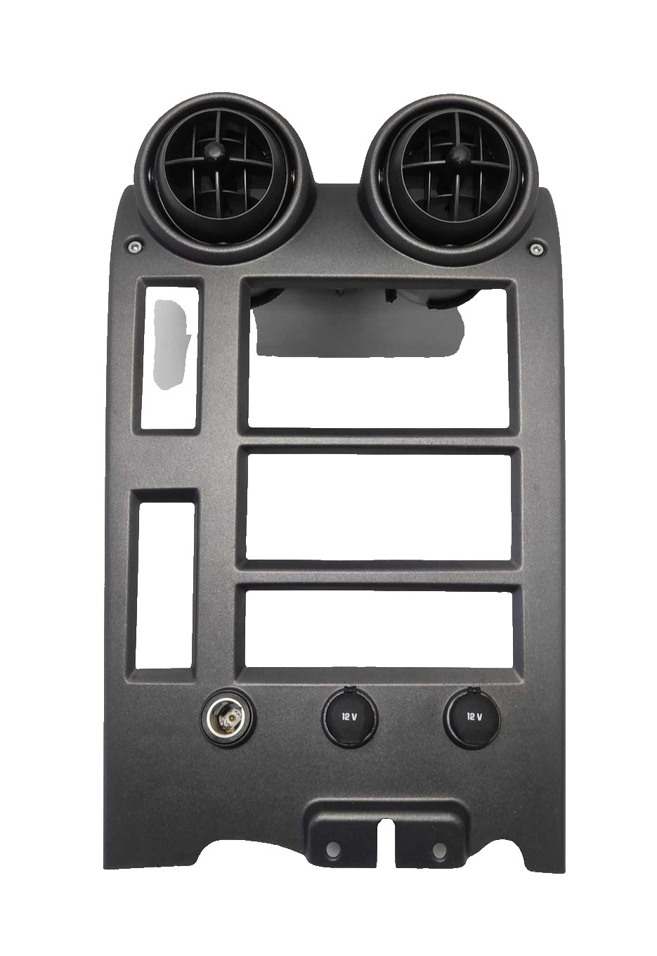03-07 HUMMER H2 15177294 Radio Bezel With Center HVAC Vents Grey