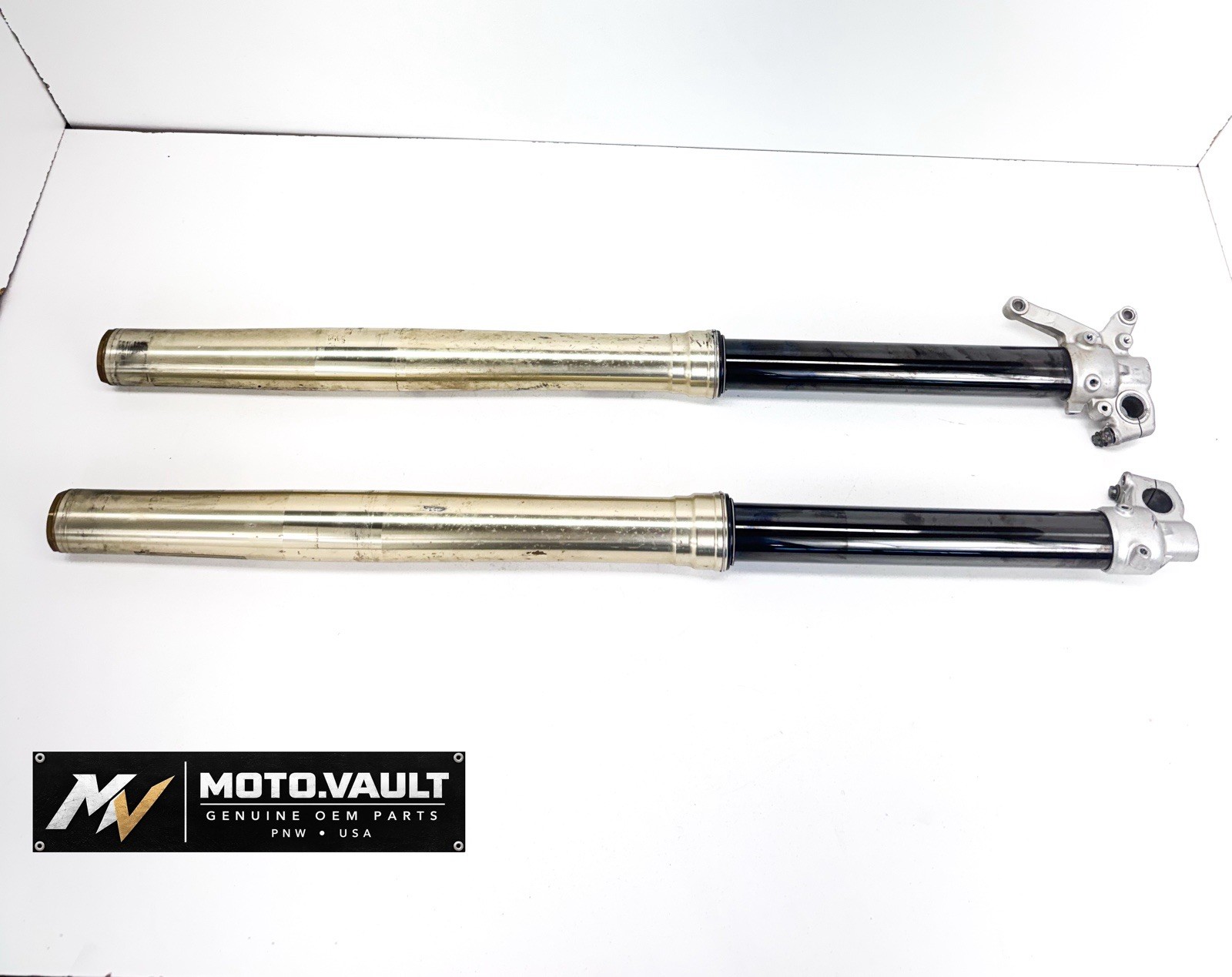 2011 09-16 Kawasaki Kx450f Oem Front Forks Suspension Left Right 