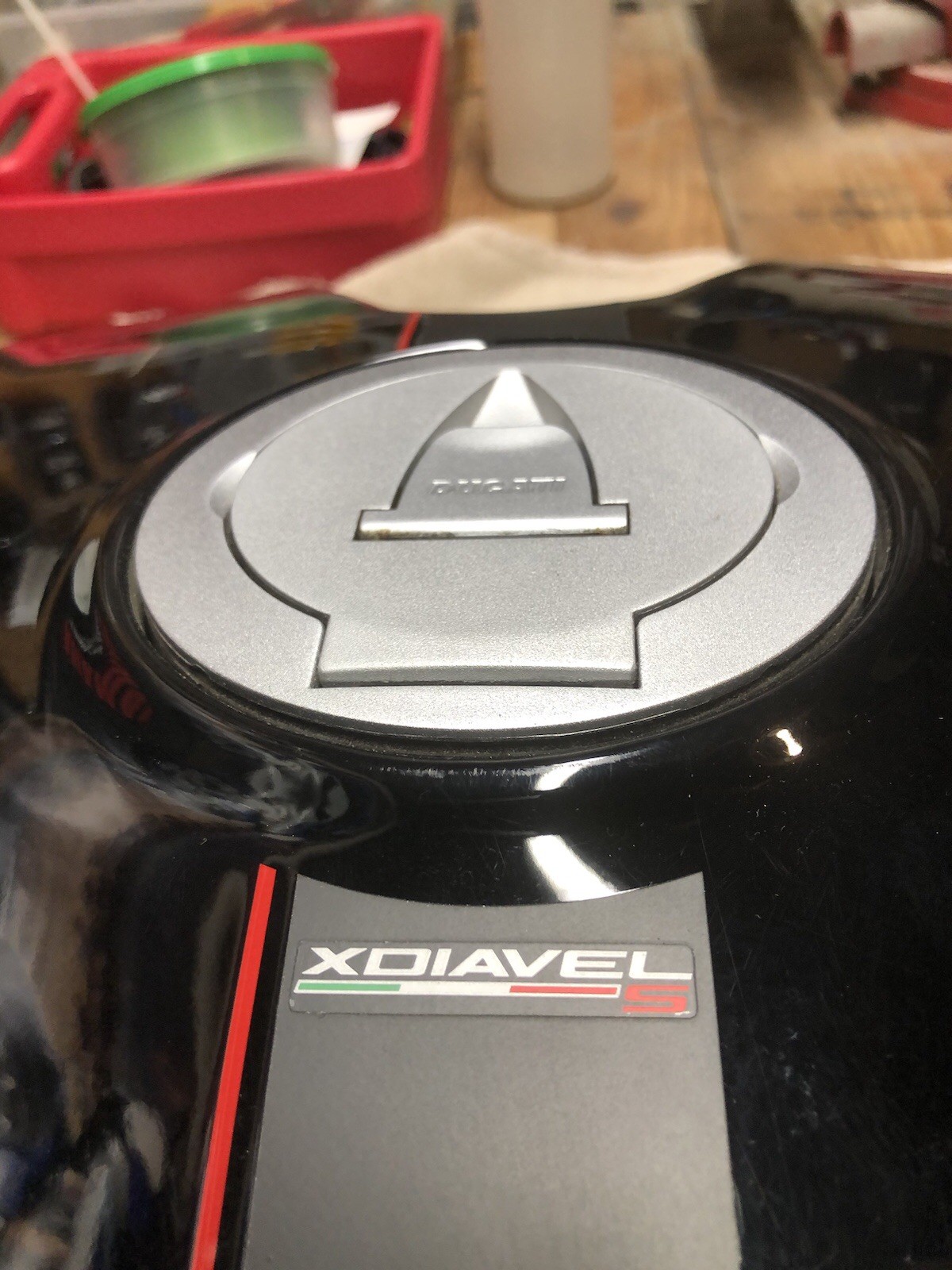 Genuine Ducati 2017-2022 XDiavel Standard S Gloss Black Fuel Tank 58612721AM Genuine Ducati 2017-2022 XDiavel Standard S Gloss Black Fuel Tank 58612721AM