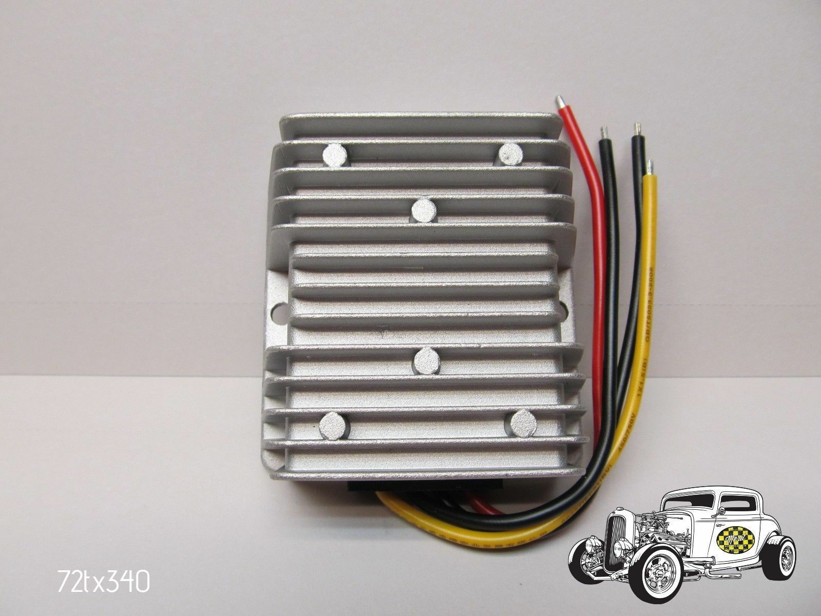6V  POSITIVE GROUND TO 12V NEGATIVE GND VINTAGE CAR CONVERTER 10A RADIO NEW
