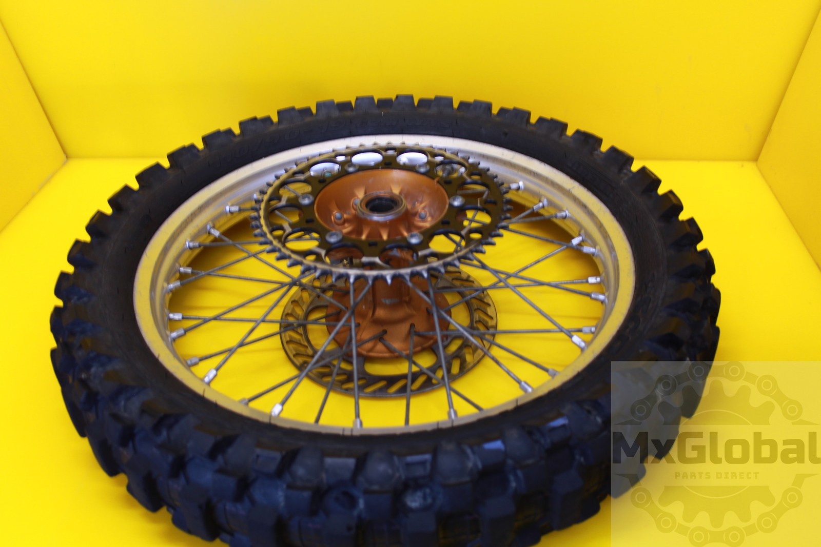 2003-2005 KAWASAKI KX125 KX250 REAR BACK WHEEL RIM HUB TIRE COMPLETE 19\