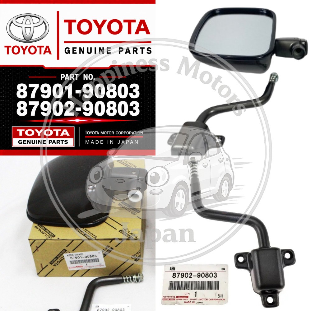 TOYOTA Genuine Door Mirror Arm Left Set LAND CRUISER FJ55 BJ42 45 46 JDM OEM