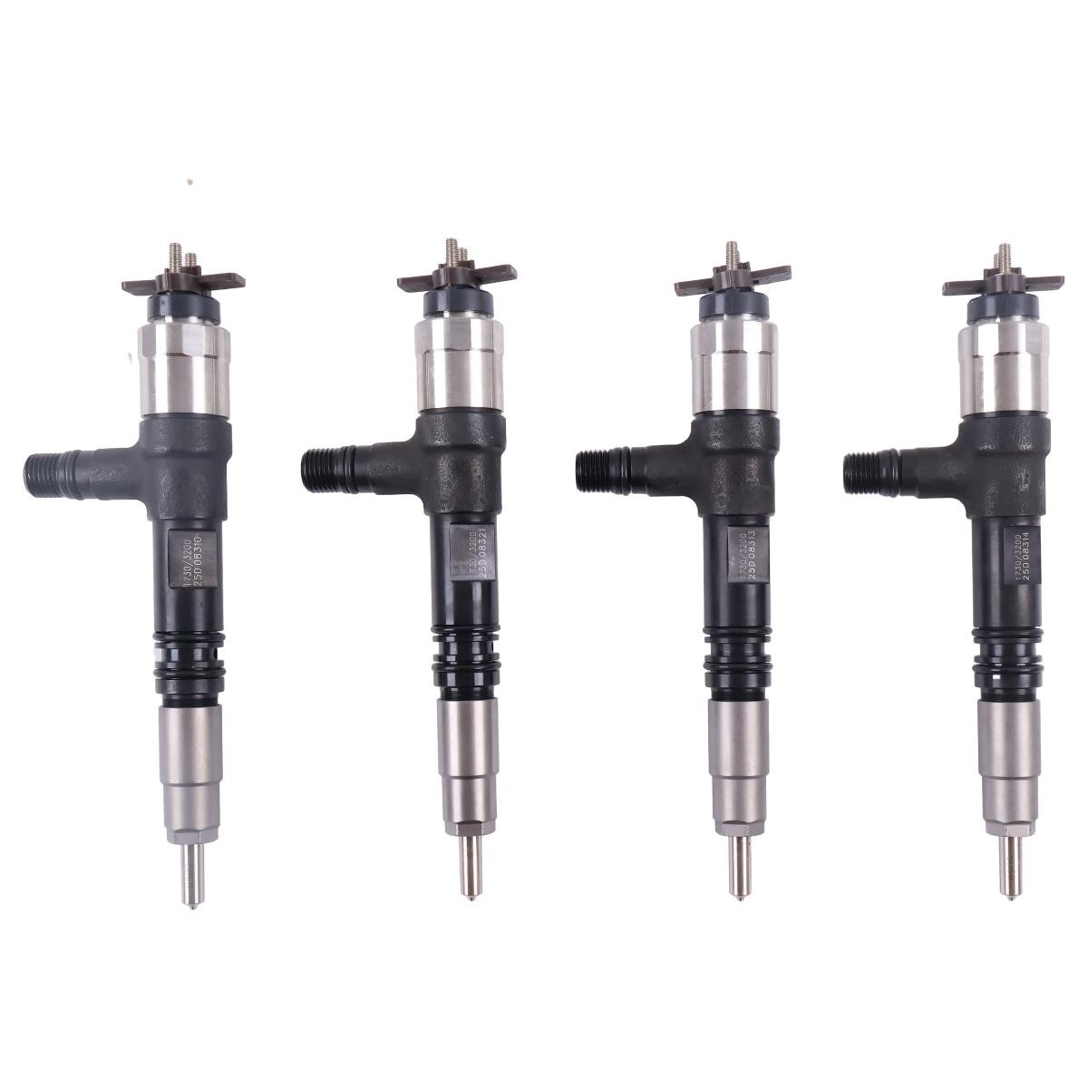 4 Pieces Fuel Injector 295050-1730 4309265 5314941 For Cummins QSB3.3 Engine