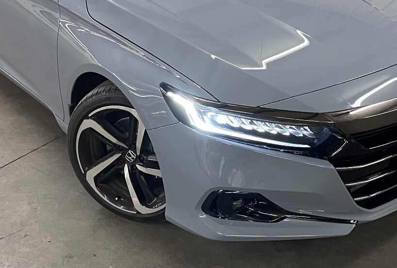 AMBER DELETE Headlight Overlay Vinyl Tint Precut 2018-2022 Honda Accord