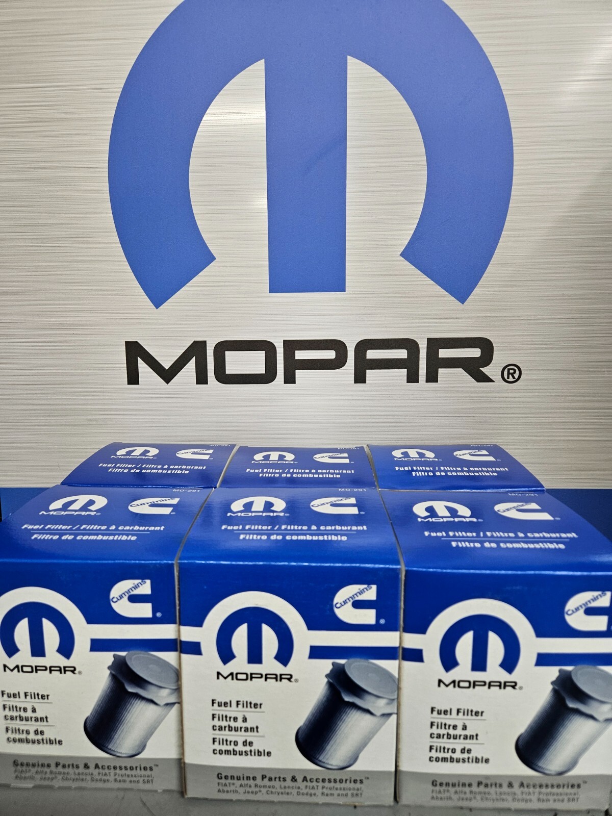 2013-2018 RAM 6.7L Cummins Turbo Diesel Fuel Filter Lot of 6 Mopar 68157291aa 2013-2018 RAM 6.7L Cummins Turbo Diesel Fuel Filter Lot of 6 Mopar 68157291aa