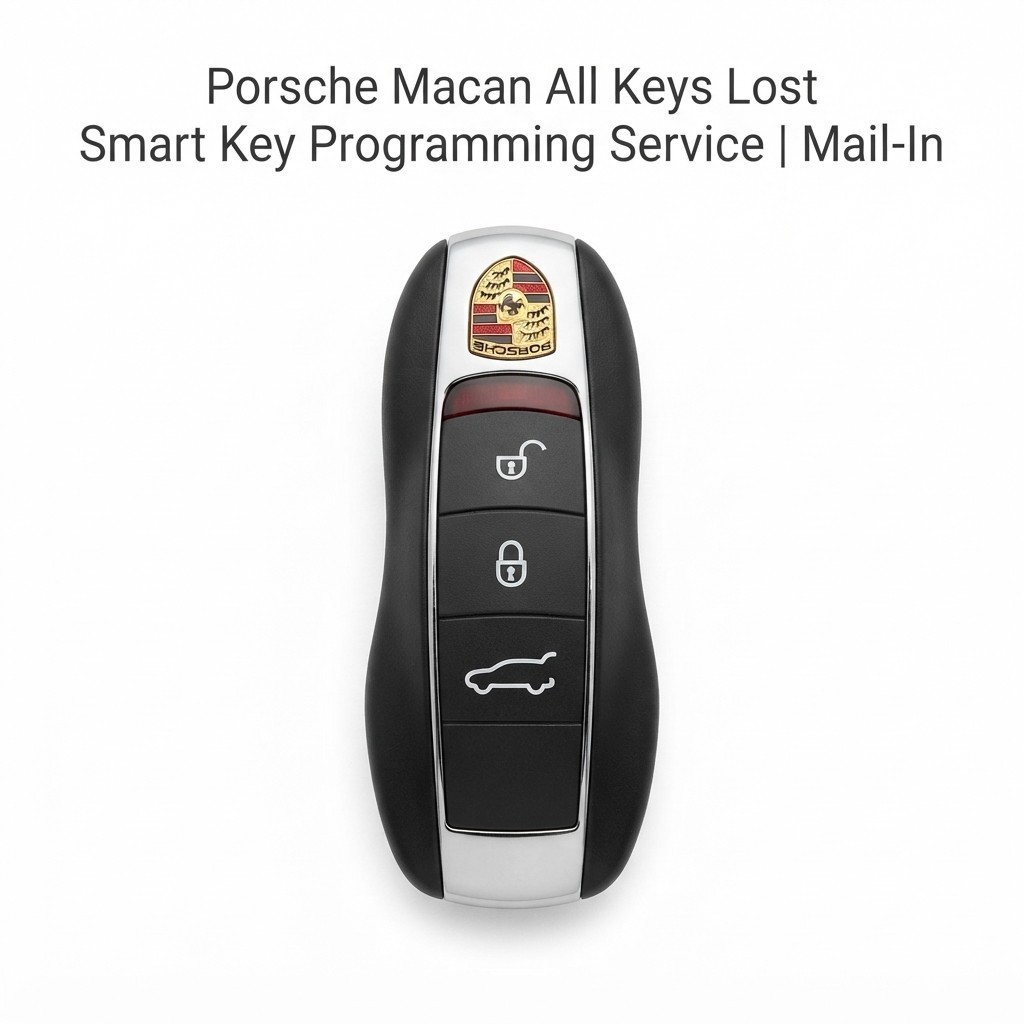 Porsche Macan All Keys Lost Smart Key Programming Service | Mail-In