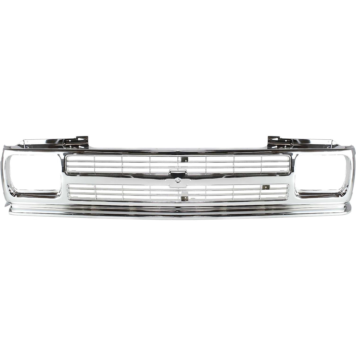 Grille For 91-93 Chevrolet S10 91-94 S10 Blazer Chrome Plastic