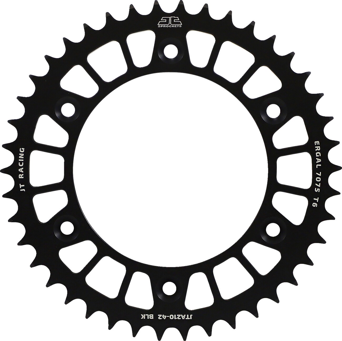 JT RaceLite Aluminum Rear Sprocket 42T 520 Honda Black