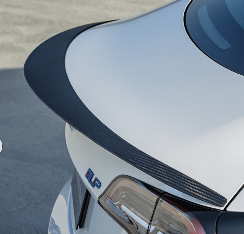 Used Unplugged Performance Carbon Fiber  Spoiler for Tesla Model 3 2017-2023