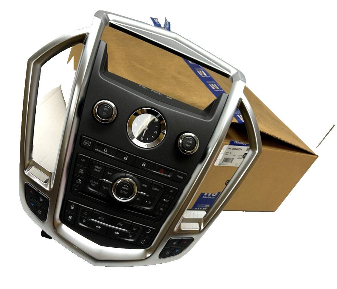 20848224 New OEM GM Dark Argt Metal Dash Control Unit 2011-2012 Cadillac SRX
