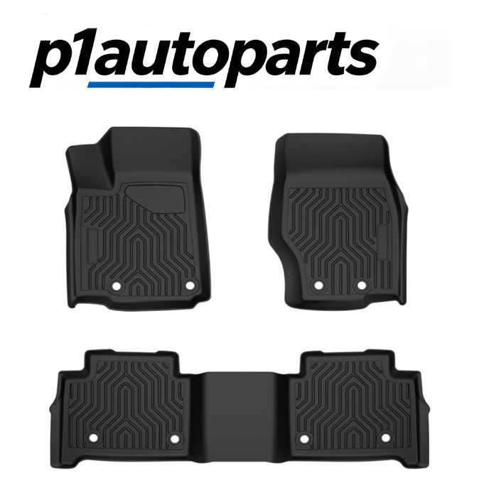 Fits 2022-2024 Jeep Grand Cherokee Custom 3D TPE All Weather Floor Mats Liners