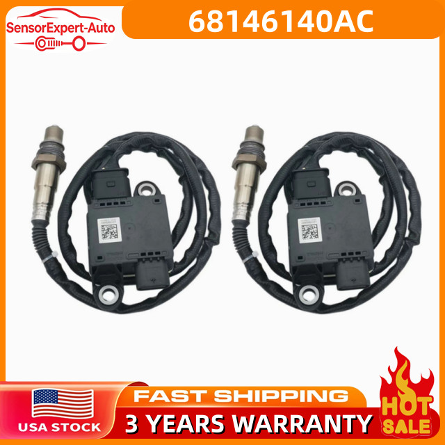2PCS🔥68146140AC Diesel Exhaust Particulate Sensor for Jeep Grand Cherokee 14-20