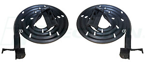 fits 61 62 63 64 Chevy Impala 4 door hardtop rear door seals weatherstrips