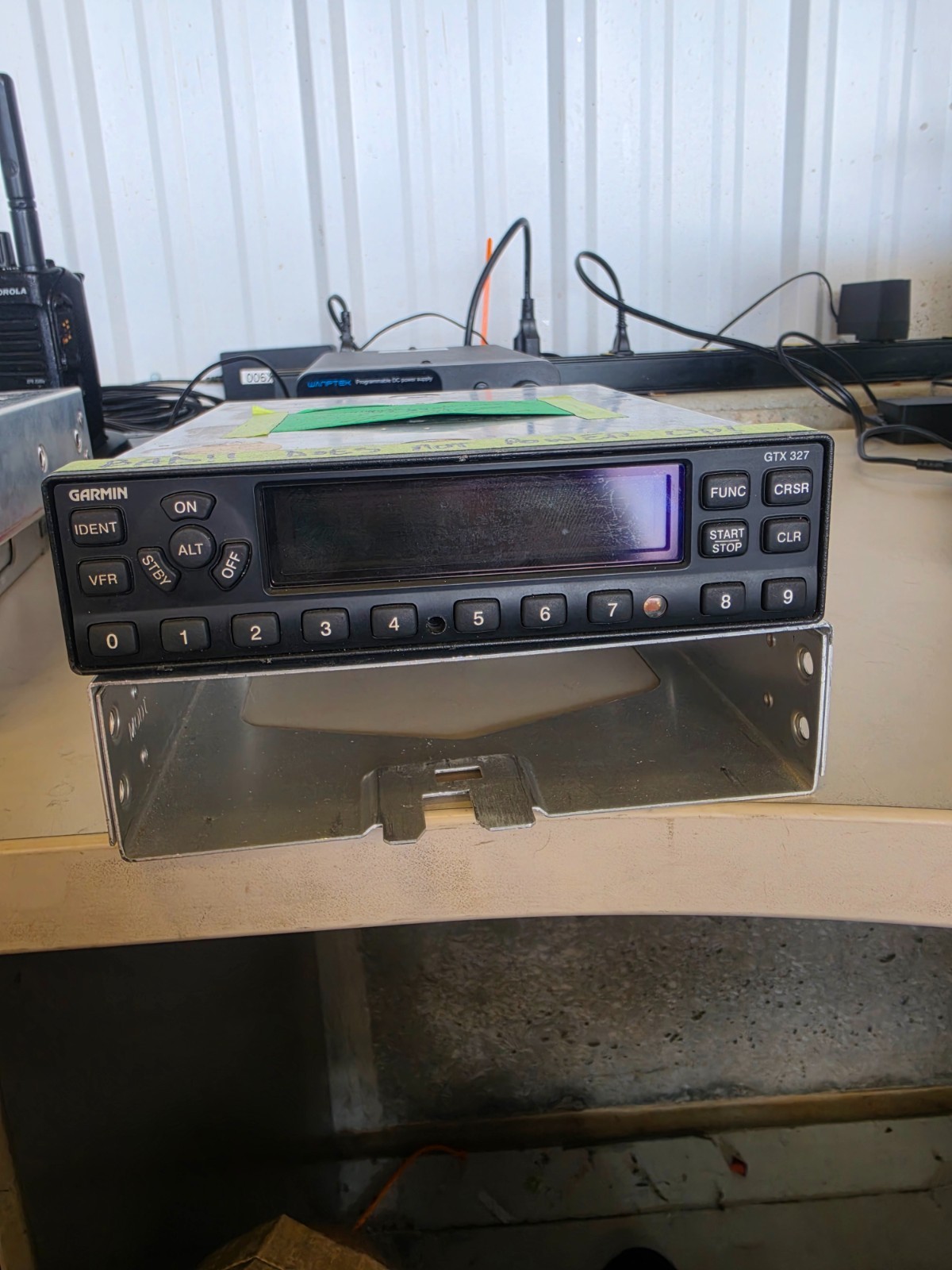 Garmin GTX 327 Transponder P/N: 011-00490-00. PARTS ONLY Garmin GTX 327 Transponder P/N: 011-00490-00. PARTS ONLY
