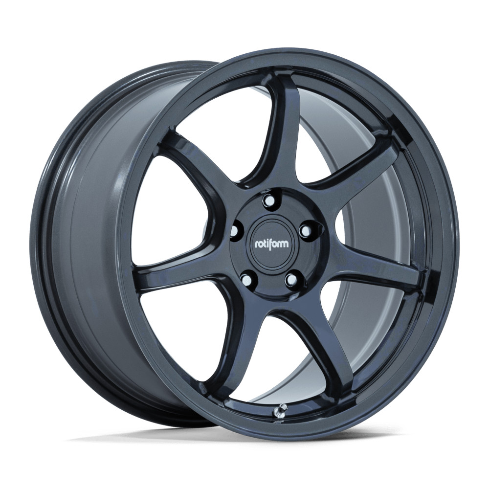 18x9.5 Rotiform RC208 BPU Gloss Blue Gray Wheel 5x120 (38mm)