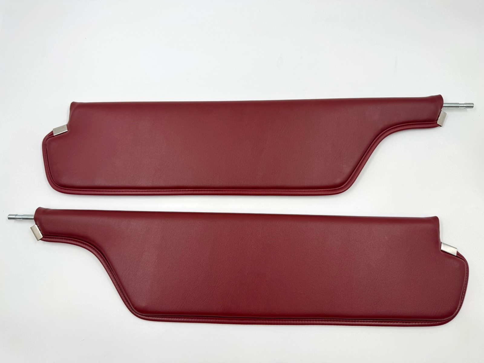 Burgundy Red Claret Sunvisor Set for 1966-1968 Chrysler Plymouth Dodge B C Body