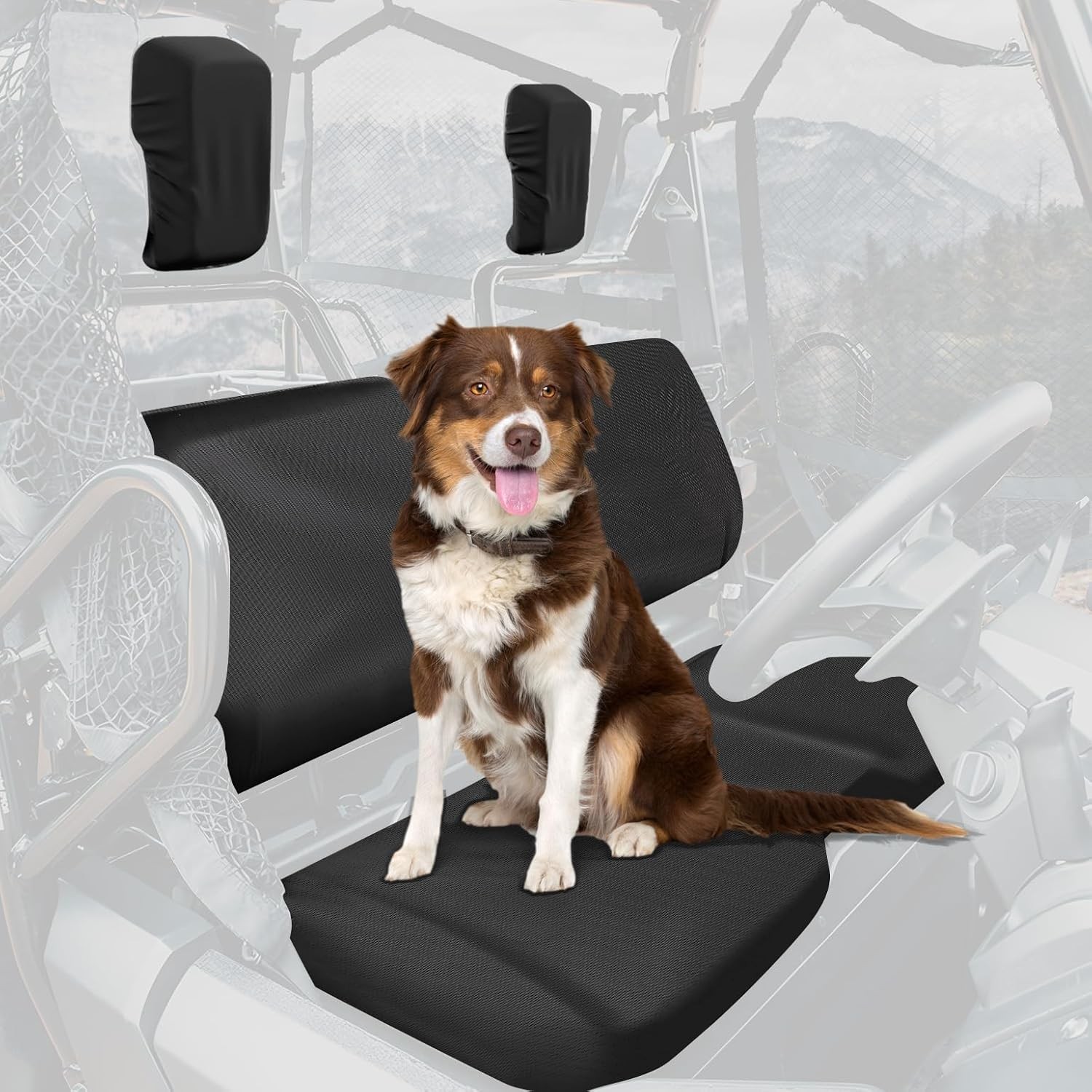 KEMIMOTO UTV Seat Covers Compatible with 2014-2025 Pioneer 700 700-4, Black KEMIMOTO UTV Seat Covers Compatible with 2014-2025 Pioneer 700 700-4, Black