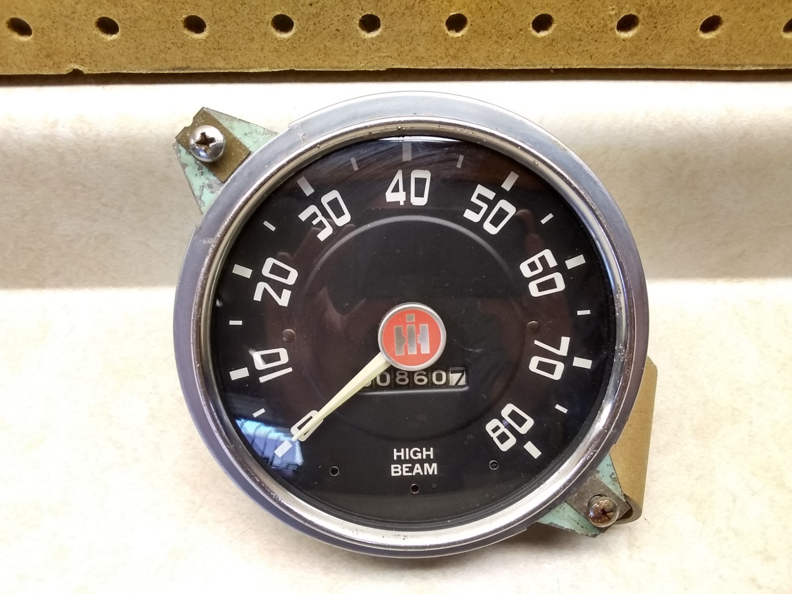 Rare VTG International Harvester IH Speedometer # 565CD, 80MPH, 1940\'s/50\'s, USA Rare VTG International Harvester IH Speedometer # 565CD, 80MPH, 1940\'s/50\'s, USA