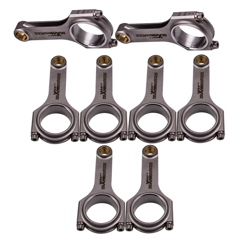 Racing H-Beam Connecting Rods for Chevy Small block SBC 6.000