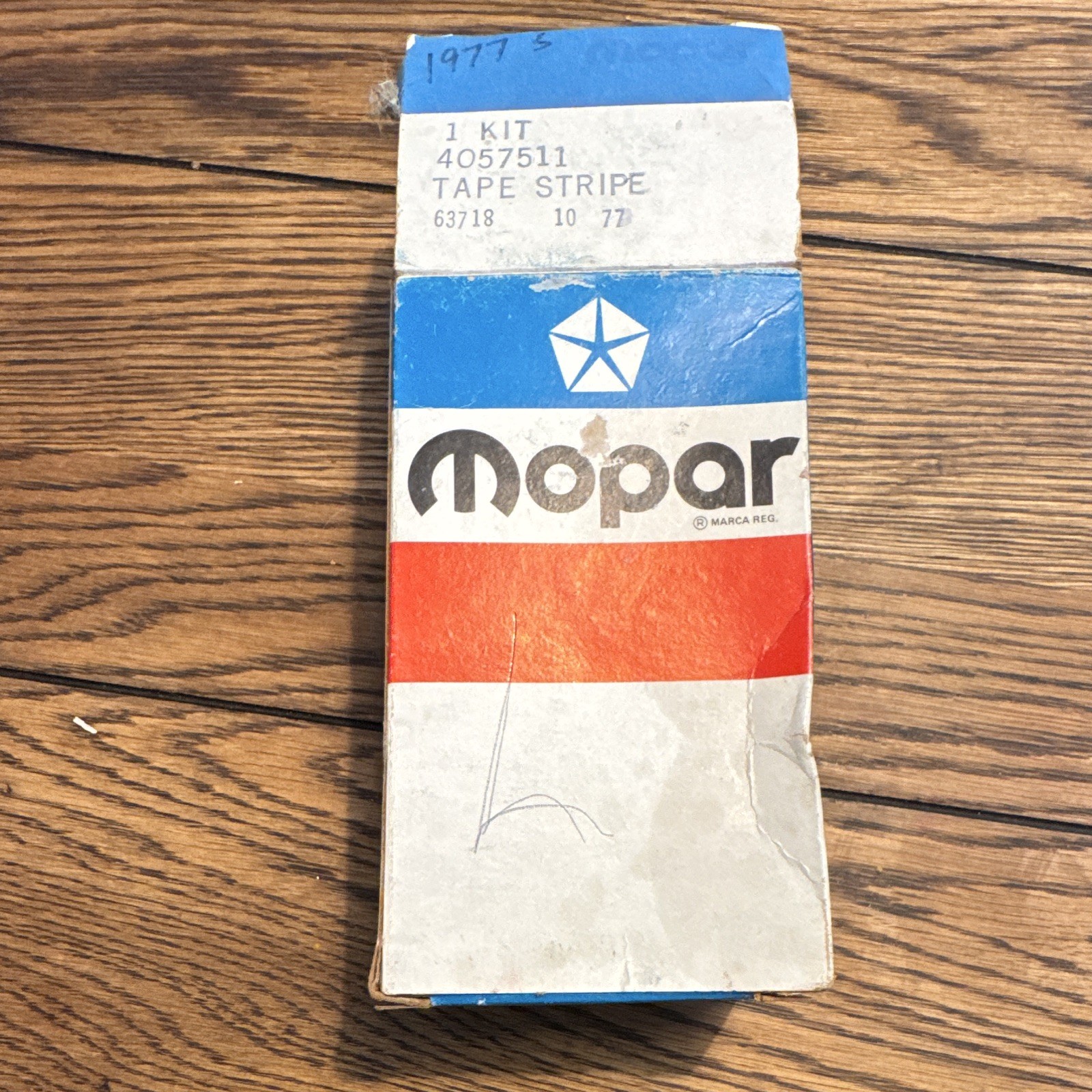 Mopar Tape Stripe Kit Part# 4057511 New Old Stock 1977 Chrysler Cordoba Mopar Tape Stripe Kit Part# 4057511 New Old Stock 1977 Chrysler Cordoba