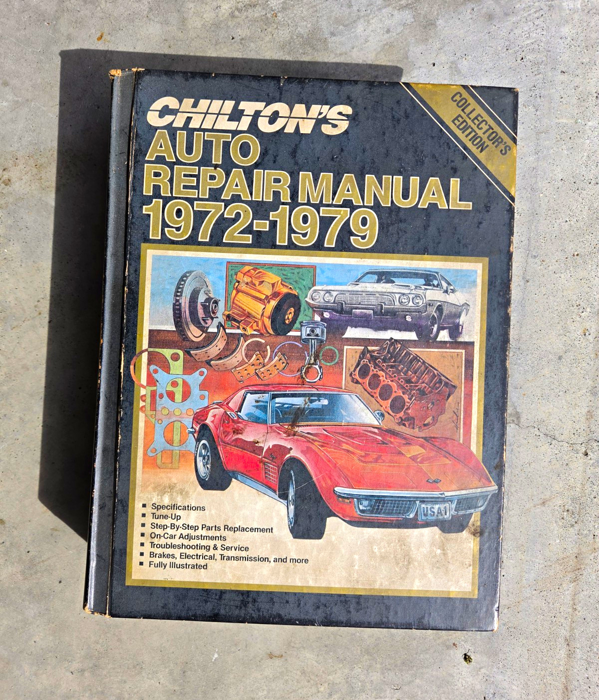Vintage Chilton's Auto Repair Manual 1972-1979 Collector's Edition Vintage Chilton's Auto Repair Manual 1972-1979 Collector's Edition
