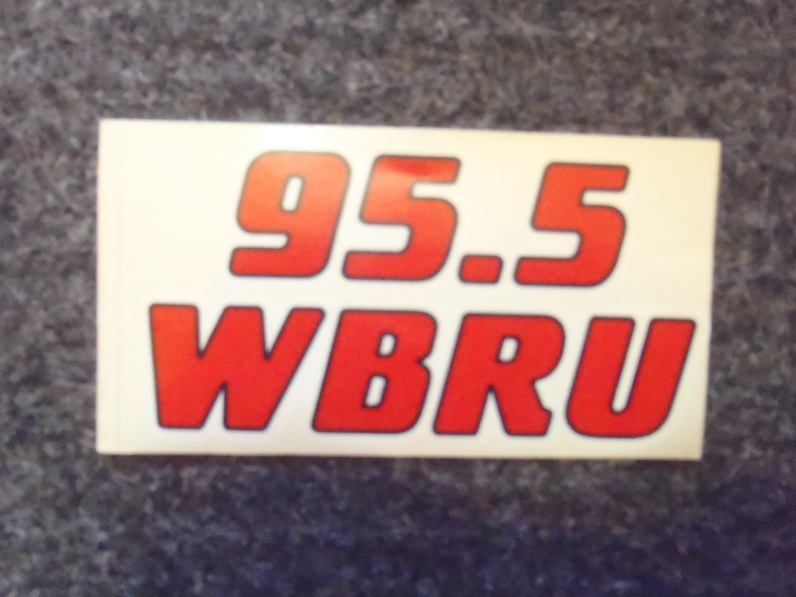 WBRU 95.5 (Providence, RI) bumper sticker 1994 VINTAGE
