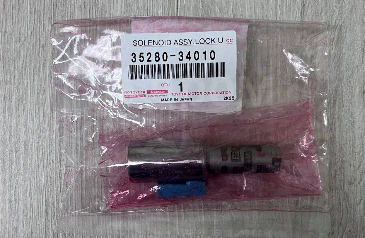 GENUINE TOYOTA TUNDRA UPK50 07-21 Lock Up Control Solenoid Assy 35280-34010 OEM