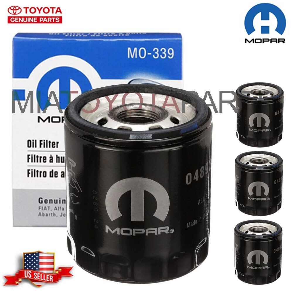 3 Pack Mopar Engine Oil Filter MO-339 Jeep Chrysler Dodge Ram OEM 4892339AA
