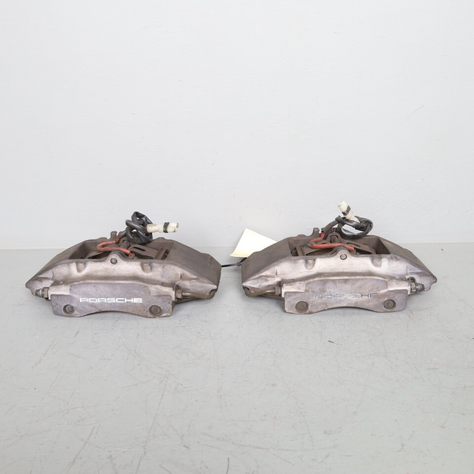 1997-2012 Porsche Boxster Cayman 986 987 Rear Brake Calipers Brembo Black OEM