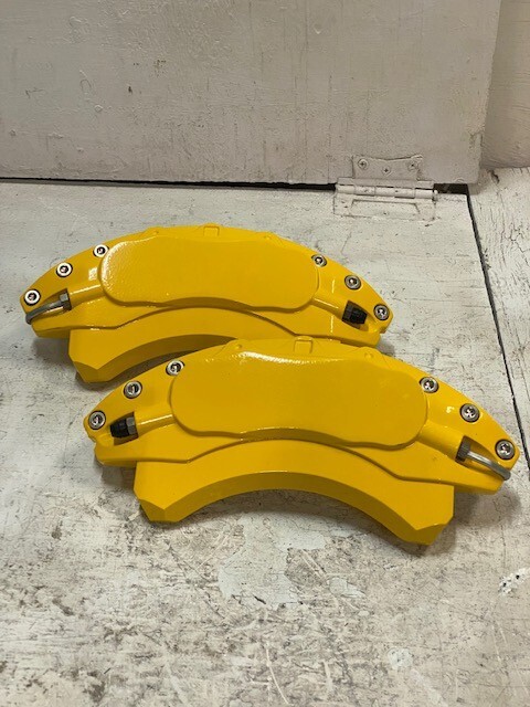 2 Qty of Yellow Caliper Brake Covers TSL-3-R (2 Quantity) 