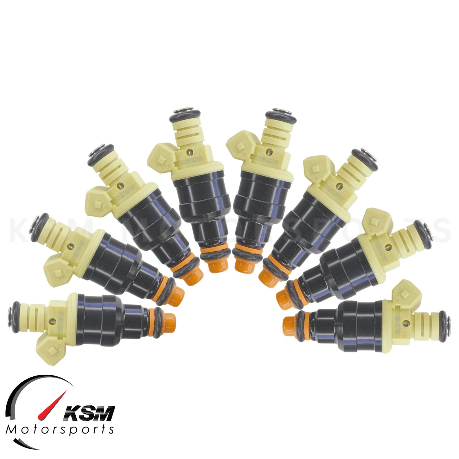 8 x FUEL INJECTORS FOR FERRARI 348 MONDIAL T V8 3.4L 89-95 FIT 0280150731 130968