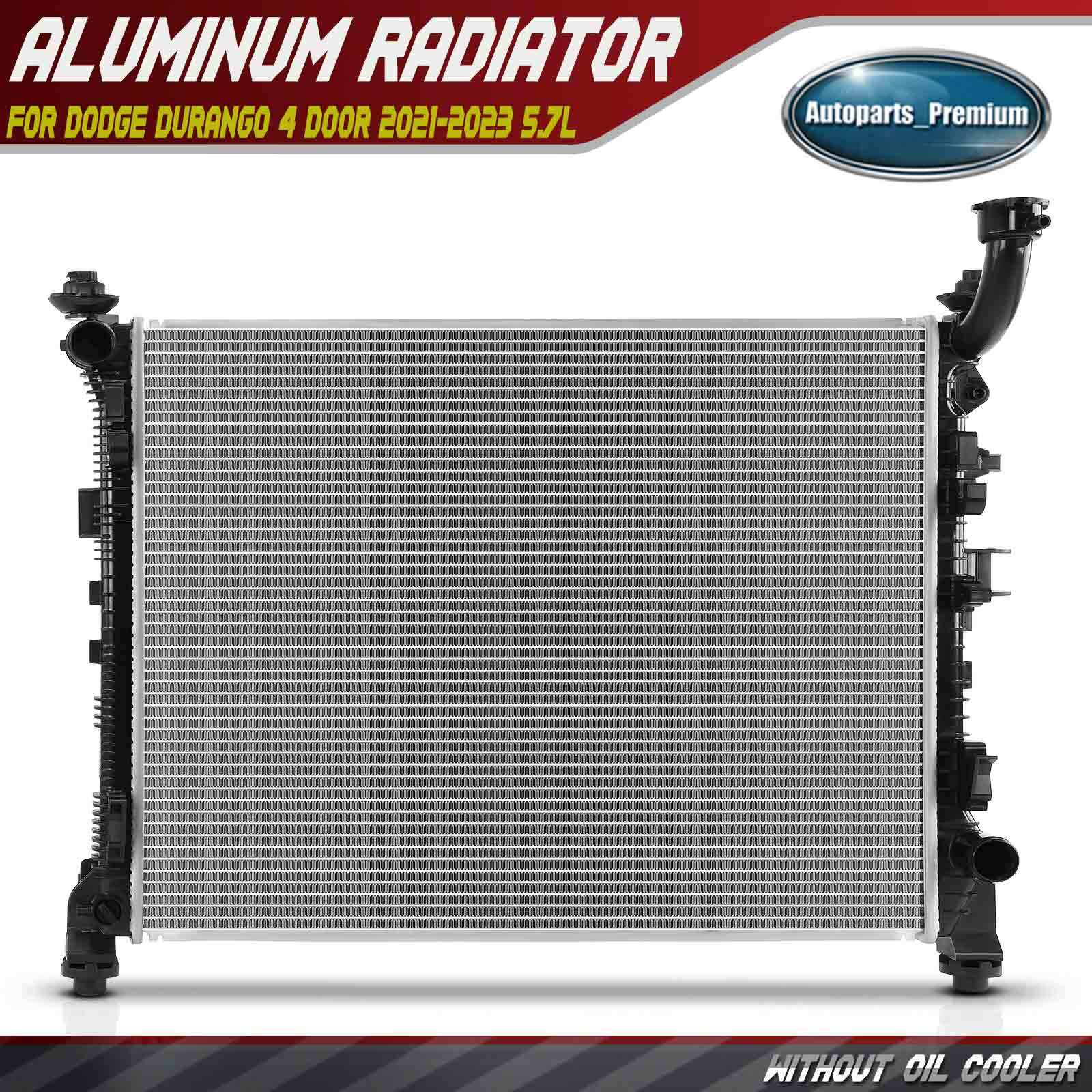 Radiator without Oil Cooler for Dodge Durango 2021 2022-2026 V8 5.7L 4-Door AWD