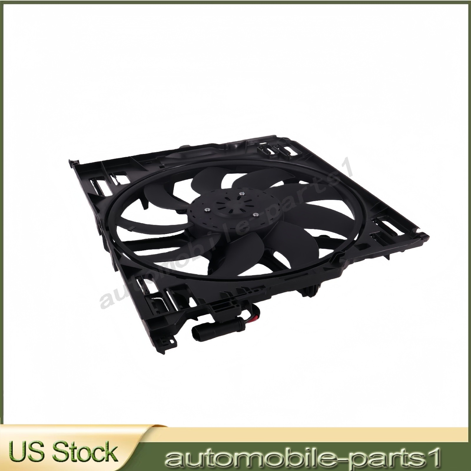 Radiator Cooling Fan Fits 11-15 BMW 740i 740Li xDrive 740Ld 17427647652 600W