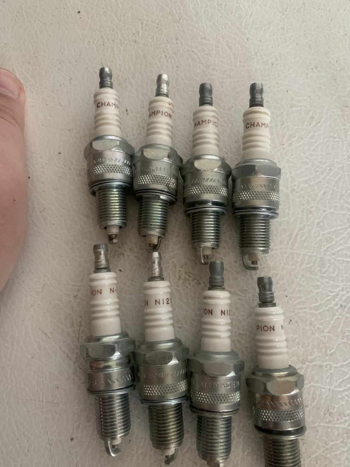 Champion N12Y Spark Plugs For  V8 1967 1968 1969 AMC AMX  AMC Javelin Lot Of 8