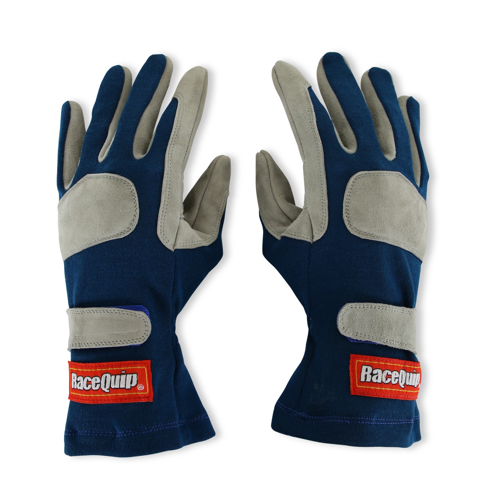 RaceQuip® 351022RQP 351 Series Driving Gloves - SFI 3.3/1 - Blue/Gray - Small