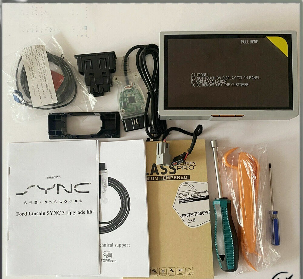 fitsSYNC 2 to SYNC 3 Upgrade Kit 3.4 Fit for Ford Sync 3 APIM Module Carplay