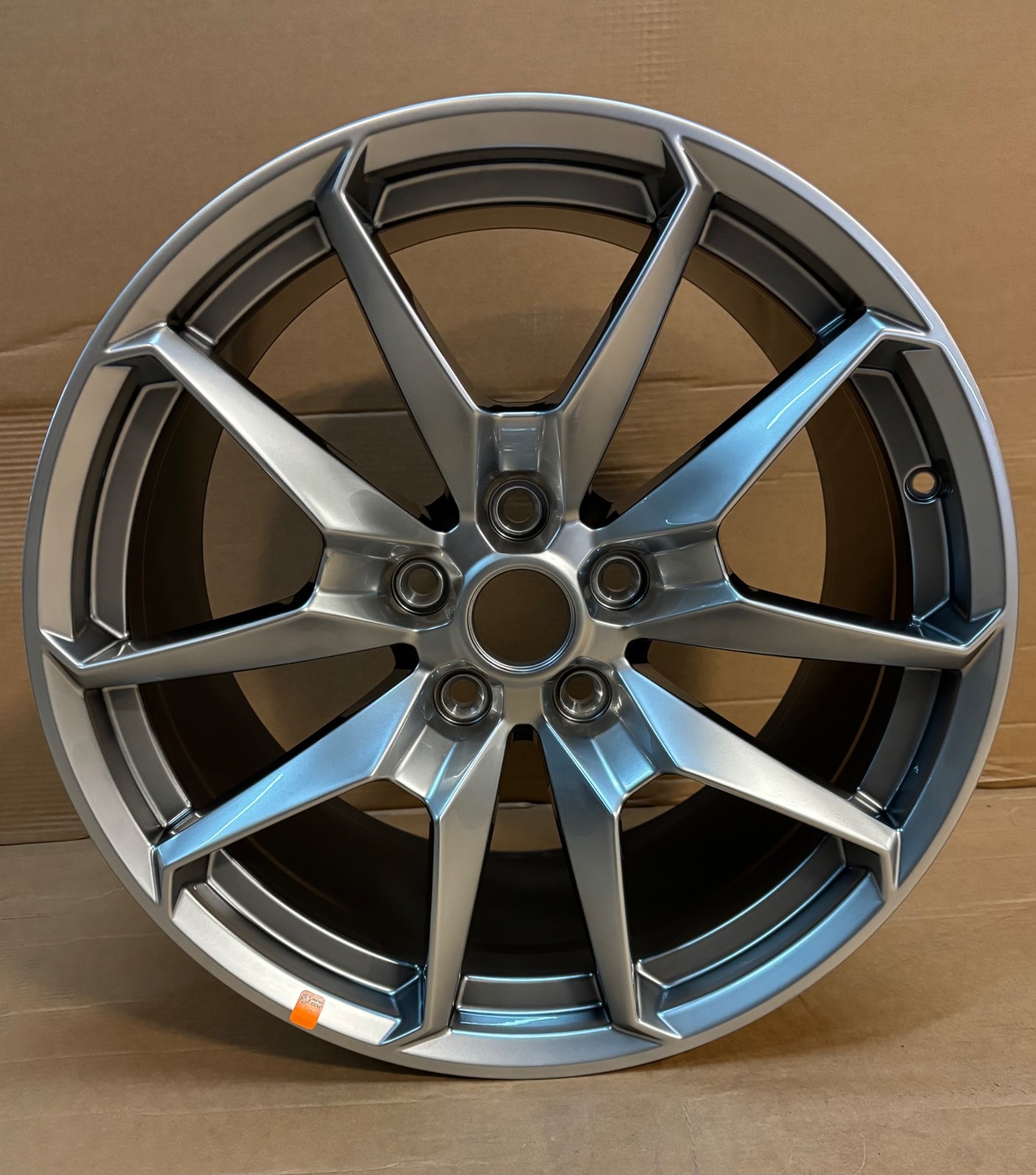 Pair of TWO 20x11.5 Silver '24-'26 Dodge Charger EV & Scat Pack OEM Rear Wheels