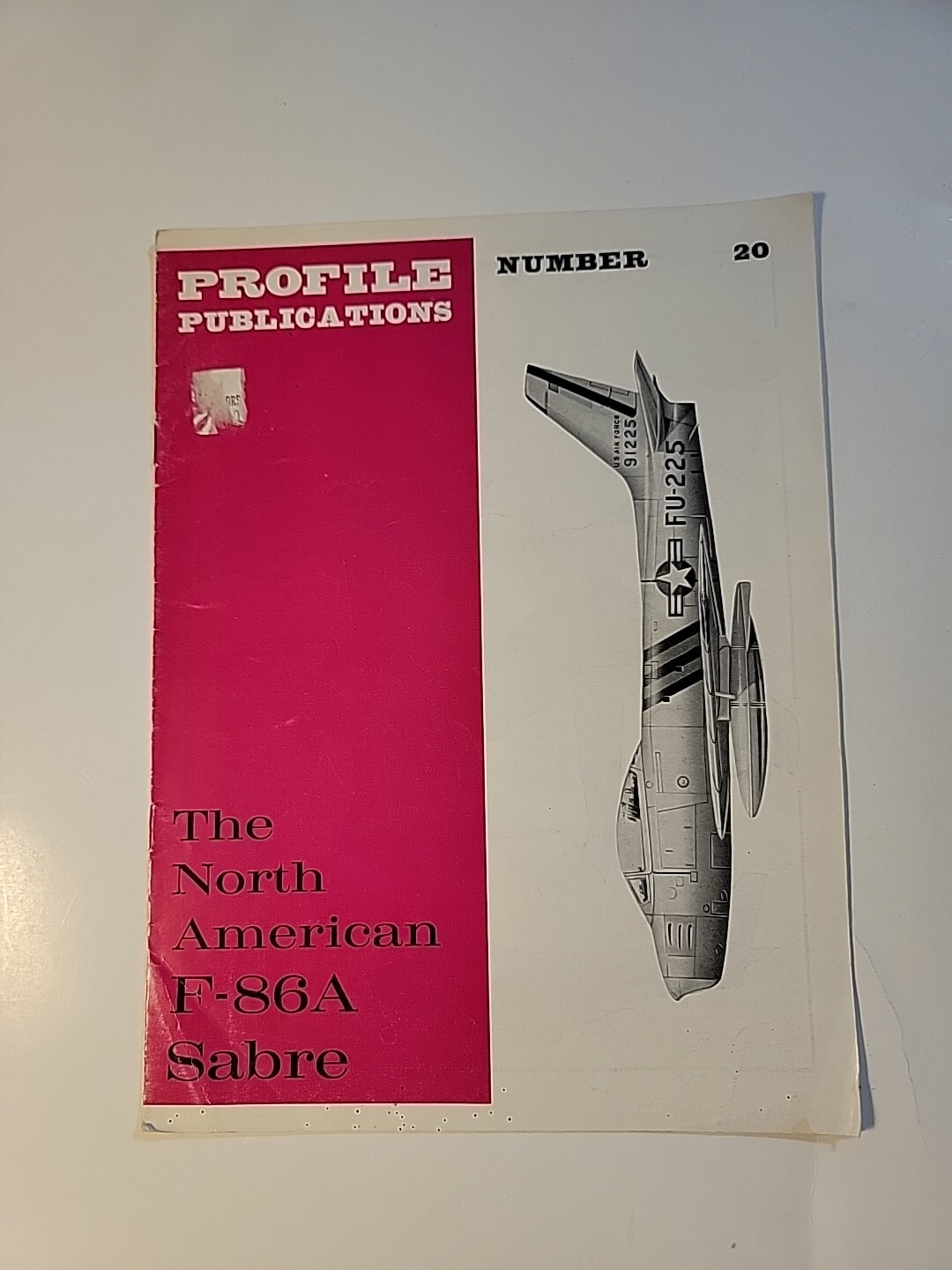 Profile Publication No 20 THE NORTH AMERICAN F-86A SABRE Profile Publication No 20 THE NORTH AMERICAN F-86A SABRE