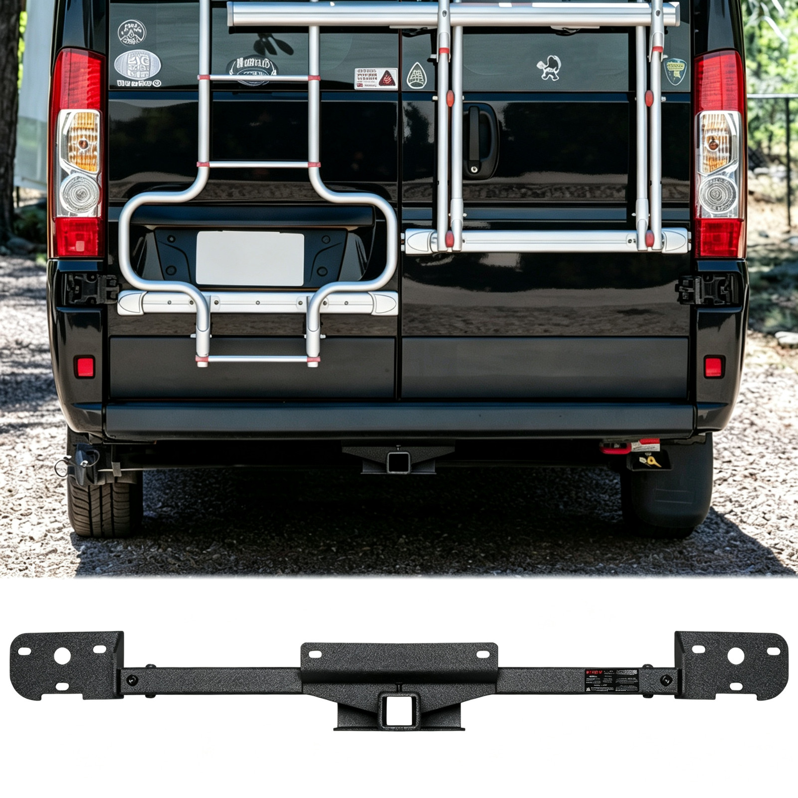 For 2014-2025 Ram ProMaster 1500 2500 3500 Trailer Hitch Receiver