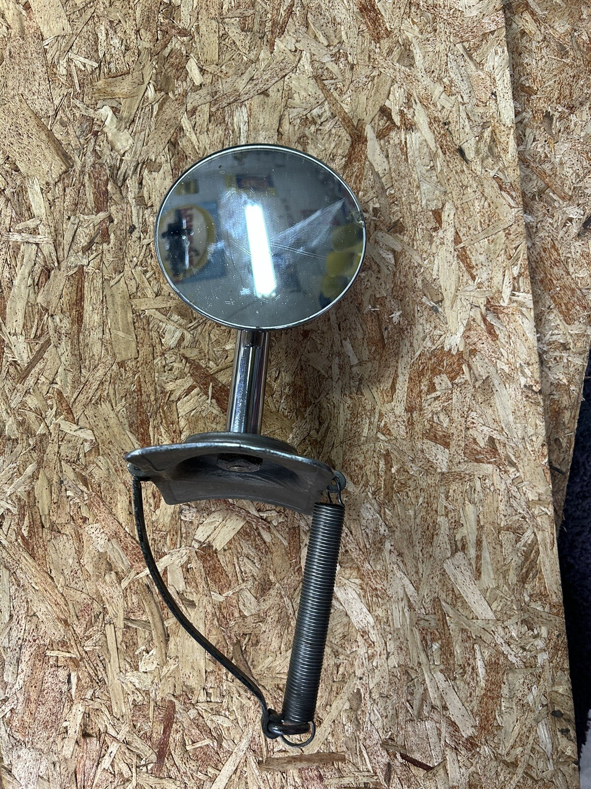 Antique 1930's Cadillac Side mount mirror (Original)